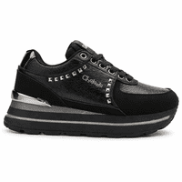 Zapatilla Negro Mujer Urbano Chalada Orbit