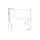 thumbnail image 4 of Inodoro Una Pieza Square Dual Flush, 4 of 8
