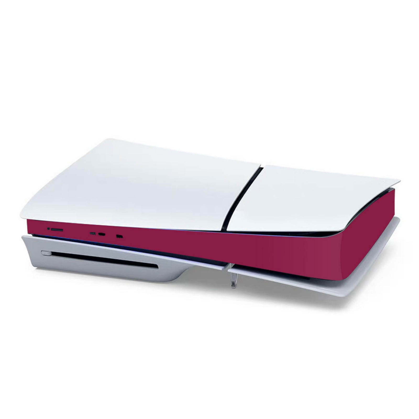 Genérico - Sticker De Piel Media Para Ps5 Slim Disco, Película Protectora Central Resistente A Arañazos