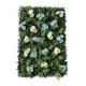 thumbnail image 2 of Panel De Pared De Césped Artificial Con Flores, Fiesta Interior, Flor De Pared Artificial, Azul Y Blanco, 2 of 3
