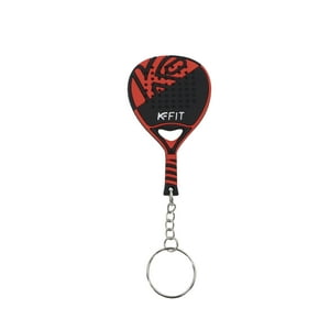 K-Fit - Llavero Pala Padel Rojo