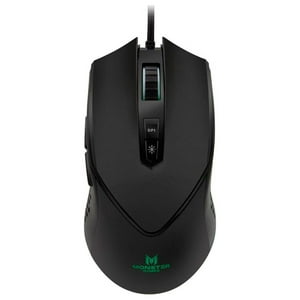 Monster Games - Mouse Gamer Usb Rgb 6B 6400Dpi Thunderstom