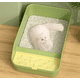 thumbnail image 3 of Arenero Grande Abierto Para Gatos - Baño Sanitario Xl Color Rojo, 3 of 3