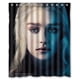 thumbnail image 1 of Cortina de ducha de Emilia Clarke de Juego de Tronos, juego de cortinas de baño con ganchos, tamaño 60 x 72 pulgadas, 1 of 3