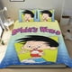 thumbnail image 1 of El Mundo de Bobby Conjunto de sábanas temático, trío de piezas, cómodo y amigable con la piel, diseño único, regalo de decoración para el hogar para familiares, amigos y fans,140cm *210cm, 1 of 6