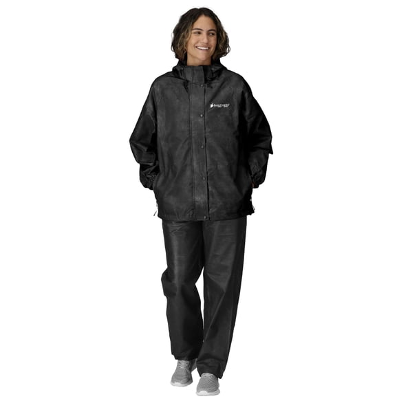 Chaqueta impermeable FROGG TOGGS Classic Pro negra (Mujer) talla S
