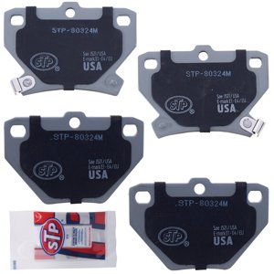 Repuestos Del Sol - Juego Pastillas Freno Traseras Toyota Corolla 1.6 2002 2008