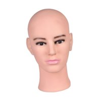 Ioensy - Cabeza De Maniquí Calva Masculina, Modelo De Cabeza De Peluca De Maniquí Para Sombreros, Gafas, Fabricación De Pelucas