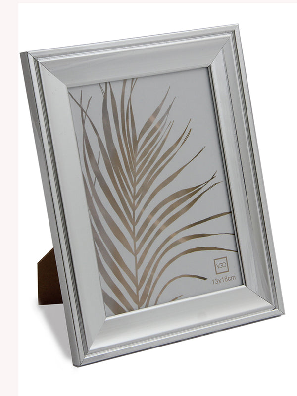 Vgo - Marco Metalizado 10X15 Plateado Plateado