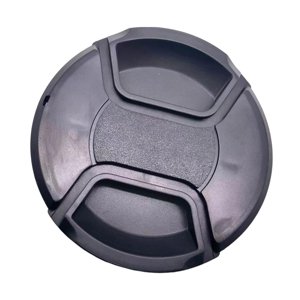 Magideal - Cubierta De Lente, Cubierta De Lente De Cámara, Piezas De Mantenimiento De Cámara Resistentes Al Desgaste, Cubierta De Lente Duradera Negra, Tapa De