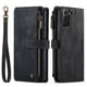 thumbnail image 1 of Wallet Case Artificial Leather Card Holder, Magnetic Kickstand & Zipper For Samsung Galaxy S23 S22 S21 S20 Ultra S21 FE S10 S9 S8 Plus Note 10 Note 20 Ultra, 1 of 3