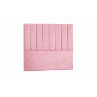 Respaldo 1.5 Plazas Palo Rosa Tapizado Felpa Premium | Diseño Moderno Lore Spa