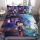thumbnail image 1 of Coraline 3 Pcs Bed Sheets Set Breathable Duvet Cover with 2 Pillow Sham Soft All Seasons Bedding Set, 1 of 3
