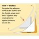 thumbnail image 3 of Cinta adhesiva InstaTrim Flexible Trim, 50 pies, marrón oscuro, 3/4, 3 of 9