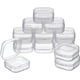 thumbnail image 1 of Caja de almacenamiento de cuentas de plástico transparente con tapa abatible (paquete de 12), 1 of 5