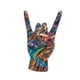 thumbnail image 1 of Rock On Hand Gesture Statue Artwork Tabletop Ornament For Indoor Office Home, 1 of 5