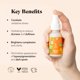thumbnail image 4 of Sérum iluminador LUMA & LEAF con vitamina C 30 ml para rostro, 4 of 9