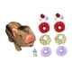 thumbnail image 1 of Pequeño Cerdo Renacido De Juguete Realista Suave Para Juegos De Rol, Accesorios De Fotografía Para Fiestas C, 1 of 5