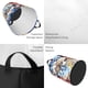 thumbnail image 4 of Spy × Family Cesta de lavandería de gran capacidad redonda con asa, bolsa para ropa sucia plegable, almacenamiento para dormitorio, baño y lavadero 44x35 cm, 4 of 6