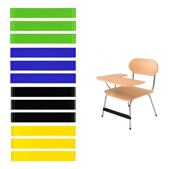 Pack De 20 Cintas Rebotadora Para Silla Hiperactividad Niño 4 Colores