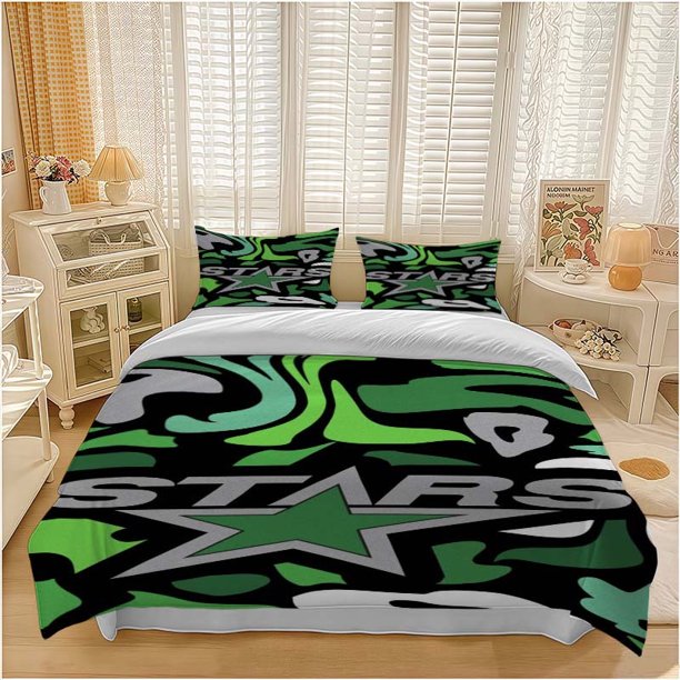 Camouflage Star Trend Design Pattern Set Soft and Comfortable Bedding Set
