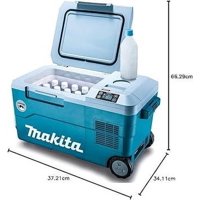 Cooler Frío/Caliente 20Lt 40V Makita Cw001Gz // Sin Cargador Ni Bateria