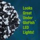 thumbnail image 5 of Grava para acuarios Glofish, negra con fluorescente blanco, 2,27 kg, 5 of 7