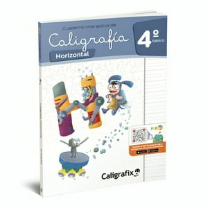 Editorial Caligrafix - Caligrafia Horizontal 4º Basico - Interactivo