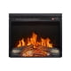thumbnail image 2 of 23 inch electric fireplace insert, ultra thin heater with log set & realistic flame, remote control with timer, overheating protection, 2 of 3