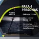 thumbnail image 5 of Carpa de Campaña Skydome Dark Room Familiar Coleman para 6 Personas, Azul y Verde, 5 of 8