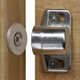 thumbnail image 1 of Cierre magnético para puerta de gabinete Keenkee, paquete de 2, color plata, 1 of 6