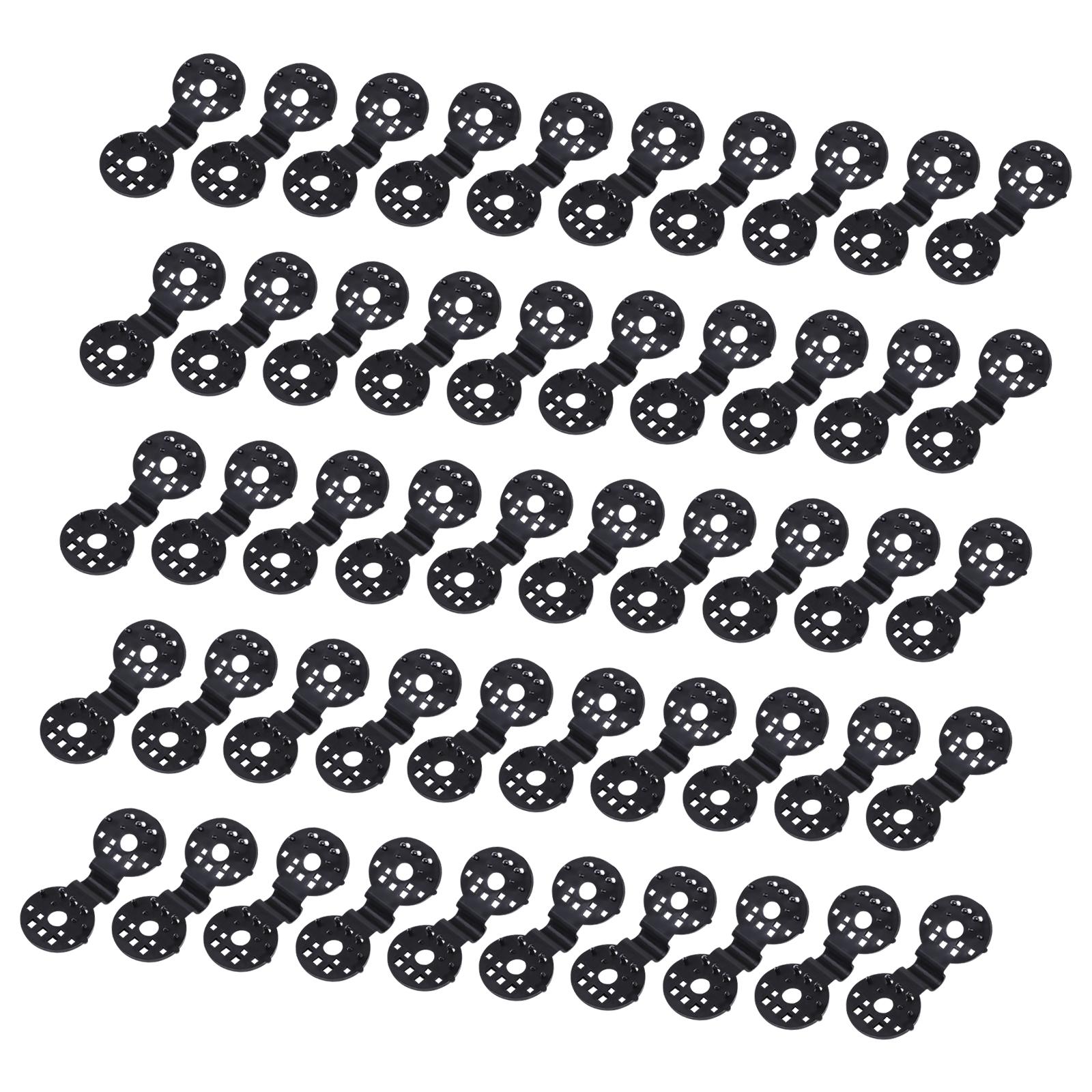 Ioensy - Clips De Red De Sombra De 50 Uds., Clips De Tela De Sombra Para Patio, Red De Malla Antipájaros