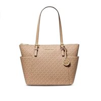 Cartera Michael Kors Jet Set Item East/West Top Zip Tote (Camello)