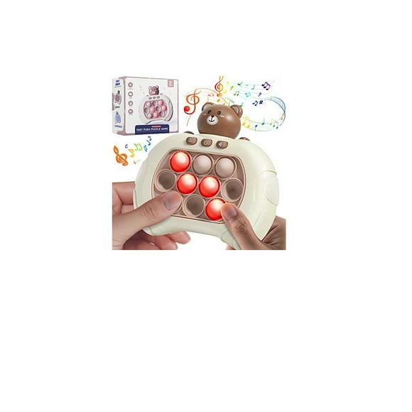Pop-it Quick Juego Electronico Antiestrés Diseño Oso