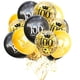 thumbnail image 1 of Globos 100 º Cumpleaños De Látex De 12 Pulgadas Paquete De 15, 1 of 7