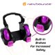 thumbnail image 2 of Patines Heel Wheel New Bounce Jet Wheelies para niños, color morado, 2 of 6