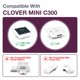 thumbnail image 2 of Papel térmico REYMOMIN 5,7 x 85 mm 10 rollos Clover Mini, 2 of 8
