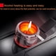 thumbnail image 4 of recipientes de combustible de acero inoxidable con tapa de seguridad, para almacenar combustible caliente, para bufés y eventos de catering, color plateado., 4 of 7