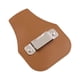 thumbnail image 4 of Soporte para cinta métrica, funda para cinta métrica, PU, ​​para cinturón, bolso, clip para cinturón de herramientas hecho a mano, bolsa de herramient Marrón claro, 4 of 5