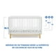 thumbnail image 3 of Cuna convertible 4 en 1 PoPPY Blanca Delta Children, 3 of 7