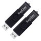thumbnail image 1 of Memoria USB SamData 32 GB, paquete de 2, negro con LED, 1 of 6
