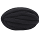 thumbnail image 4 of Relleno De Hilo De Lana Grueso Tejido Suave Para Bufanda Suéter Cerca De Cama Ganchillo Negro, 4 of 5