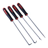 Magideal - Herramienta Universal Para Quitar Ganchos De Selección De Sello De Junta Tórica Automática Para Coche, Mango De Goma Electrónico, 4 Uds. , 230 Mm