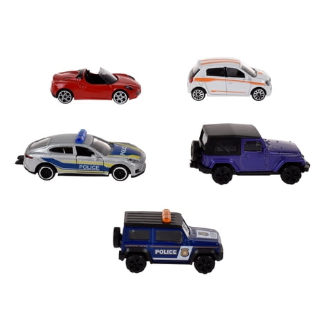 Vehículos Majorette Set Colección Camioneta 911 5 Unidades