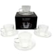 thumbnail image 1 of Set 4 Tazas con plato espresso, 1 of 3