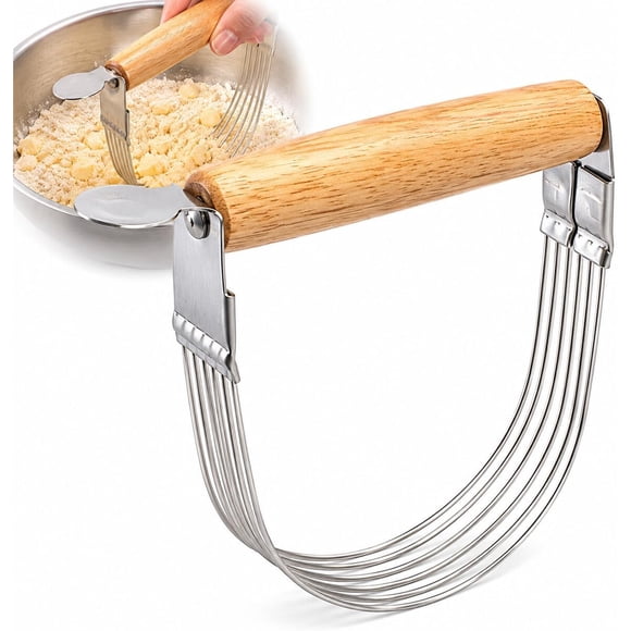 Mrs. Anderson's Baking Cortador de Masa y Mezclador de 6 Alambres