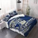 thumbnail image 1 of 3pcs Polish Football Club Inspired Duvet Cover Set - Stylish Bedding Set Printed Bedding Set, 1 of 5