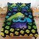 thumbnail image 1 of Splatoon Comforter Set 3 Pieces Quilt Cover Set Soft Bedding Sets for All Seasons, 1 of 5