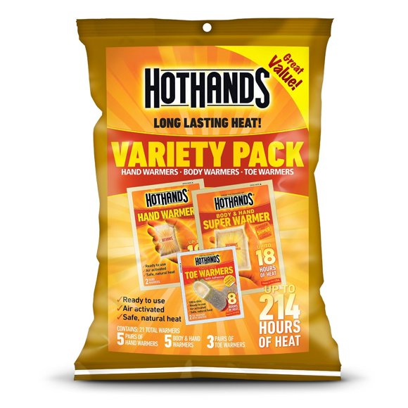 Paquetes de calor HotHands Heatmax Variety, 26 paquetes