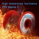 thumbnail image 5 of Cable BNTECHGO 22 AWG de silicona rojo y negro, carrete de 15 m, 5 of 7
